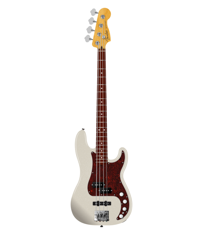 Fender Fender Player II Modified Active Precision Bass - Rosewood Fretboard, Olympic Pearl