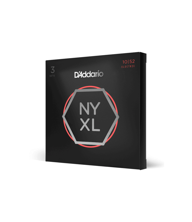 D'Addario NYXL Electric Guitar Strings - 10-52 Light Top/Heavy Bottom