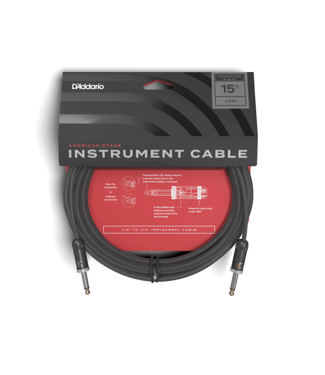 D'Addario American Stage Series Instrument Cable