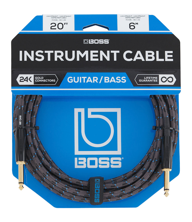 Boss BIC Series Instrument Cable