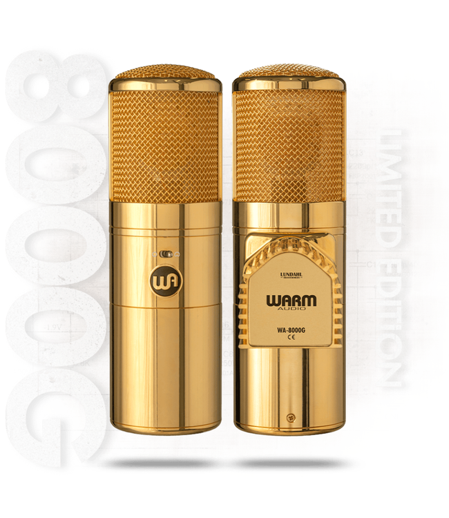 Warm Audio WA-8000 Multi-Pattern Large Diaphragm Tube Condenser Microphone
