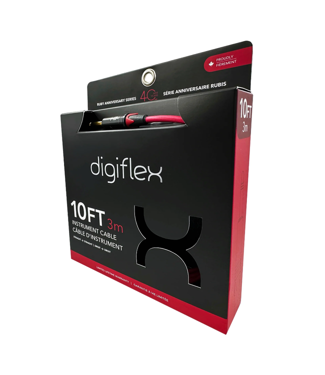 Digiflex Ruby Anniversary Series Instrument Cable