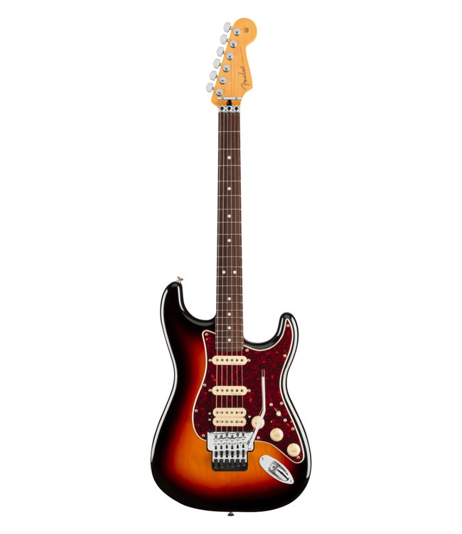Fender Player II Modified Stratocaster HSS Floyd Rose - Rosewood Fretboard, 3-Colour Sunburst