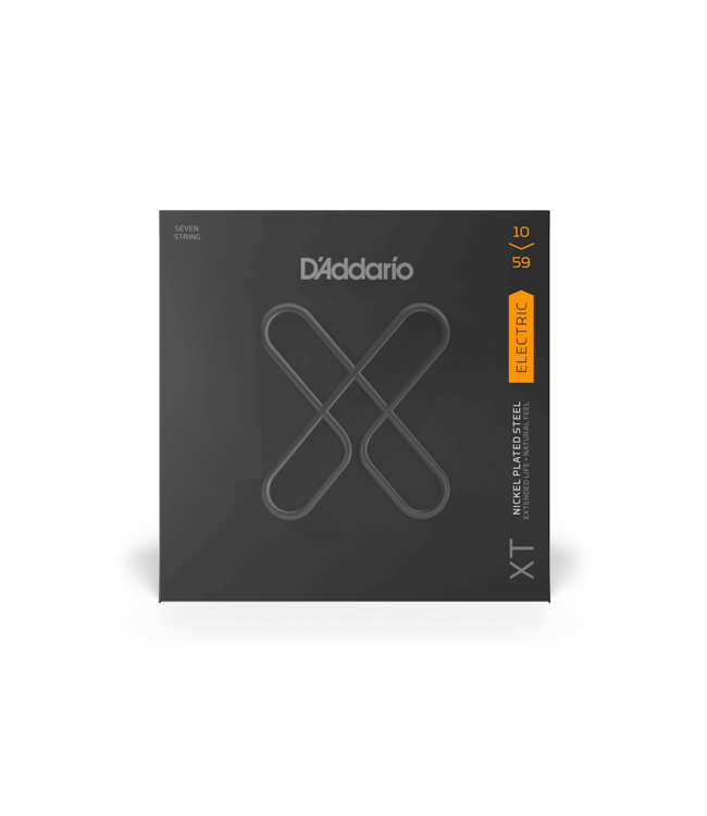 D'Addario D'Addario XT Coated Electric Guitar Strings - 10-59 (7-String) Regular Light