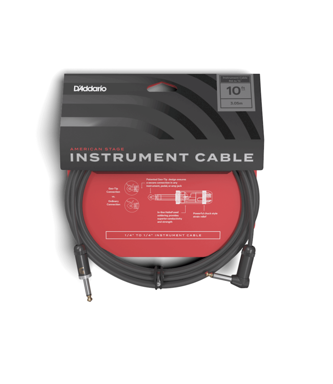 D'Addario American Stage Series Instrument Cable