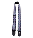 Perri's Perri's Hope Collection Geometric Jacquard Guitar Strap - Jalisco Amethyst
