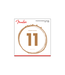 Fender Fender Phosphor Bronze Acoustic Guitar Strings - 11-52 Custom Light (60CL)
