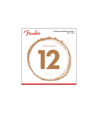 Fender Fender Phosphor Bronze Acoustic Guitar Strings - 12-53 Light (60L)