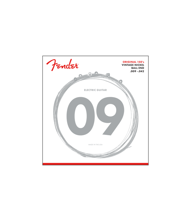 Fender Original 150's Vintage Nickel Electric Guitar Strings - 09-42 Light (150L)