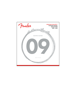 Fender Fender Original Bullets Vintage Nickel Electric Guitar Strings - 09-42 Light (3150L)