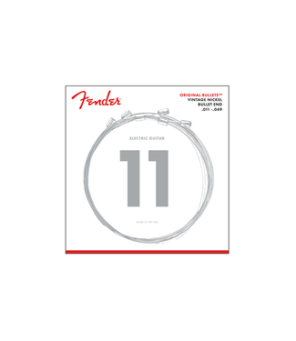 Fender Fender Original Bullets Vintage Nickel Electric Guitar Strings - 11-49 Medium (3150M)