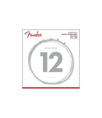 Fender Fender Super 250's Nickel-Plated Steel Electric Guitar Strings - 12-52 Heavy (250H)
