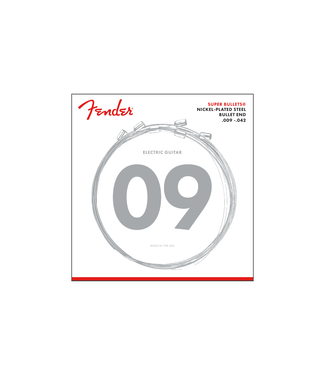 Fender Fender Super Bullets Nickel-Plated Steel Electric Guitar Strings - 09-42 Light (3250L)