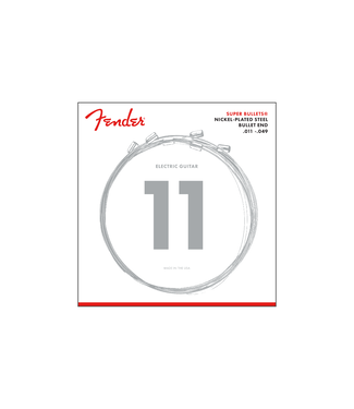 Fender Fender Super Bullets Nickel-Plated Steel Electric Guitar Strings - 11-49 Medium (3250M)