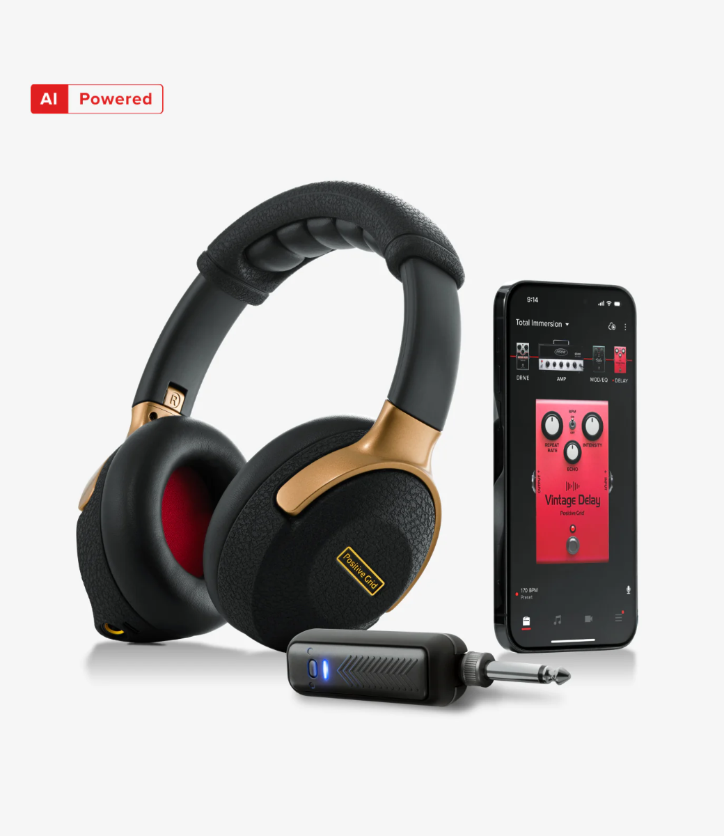 Positive Grid Spark NEO Wireless Smart Guitar Headphones - Get