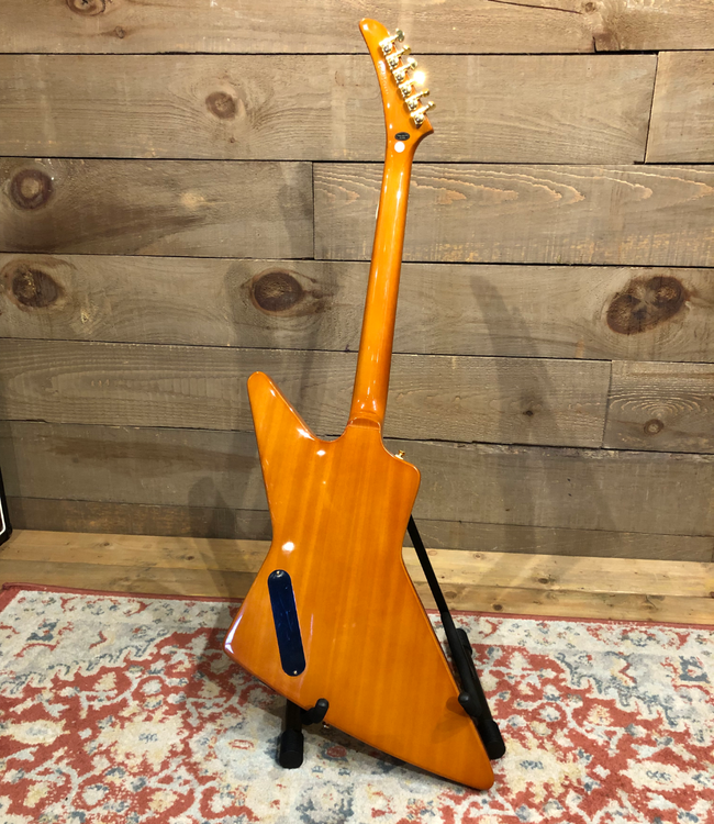 Epiphone Korina Explorer - Black Pickguard, Aged Natural (Used)