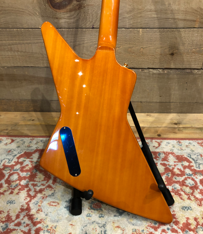 Epiphone Korina Explorer - Black Pickguard, Aged Natural (Used)