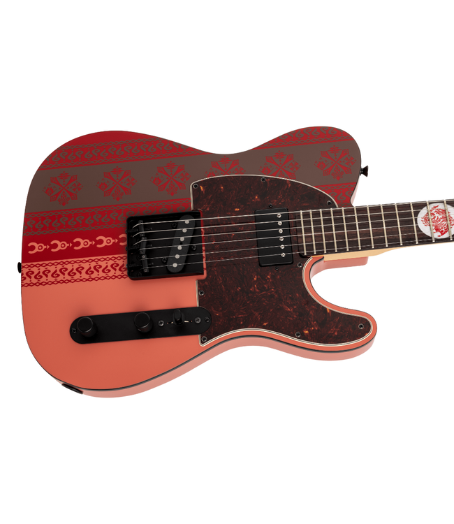 Fender Monster Hunter Rathalos Telecaster - Rosewood Fretboard, Rathalos Red