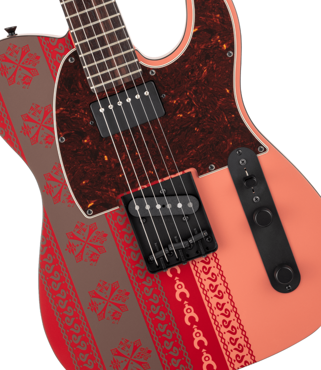 Fender Monster Hunter Rathalos Telecaster - Rosewood Fretboard, Rathalos Red