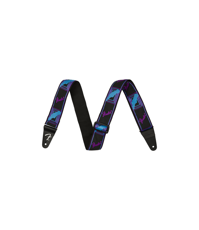 Fender Neon Monogrammed Guitar Strap