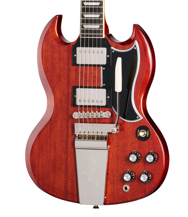 Epiphone 1964 SG Standard Reissue with Maestro Vibrola - Cherry Red