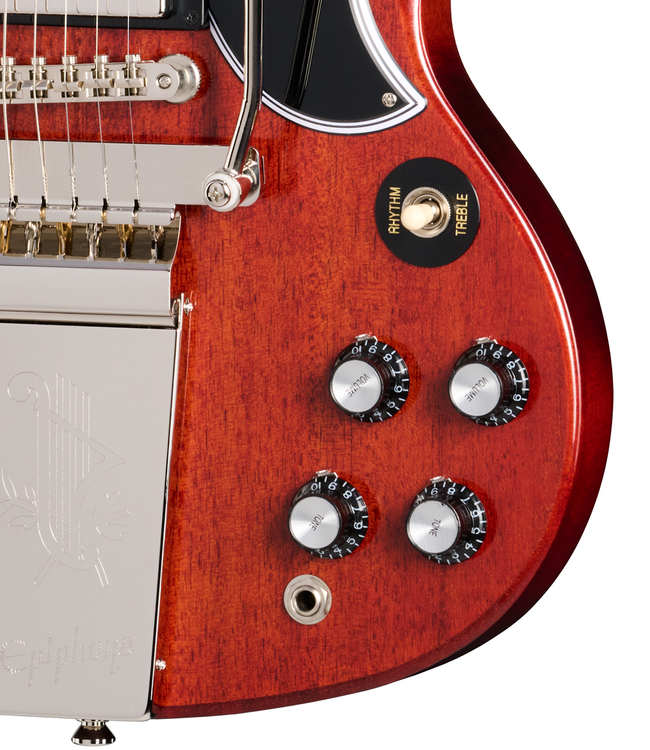 Epiphone 1964 SG Standard Reissue with Maestro Vibrola - Cherry Red