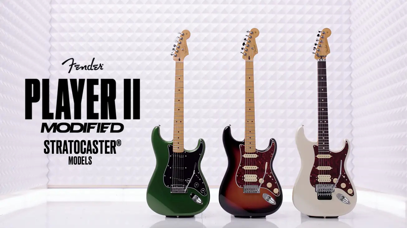Fender Introduces the Player II Modified Series.