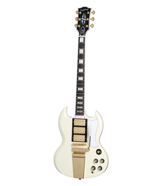 Epiphone Epiphone 1963 Les Paul SG Custom with Maestro Vibrola - Classic White