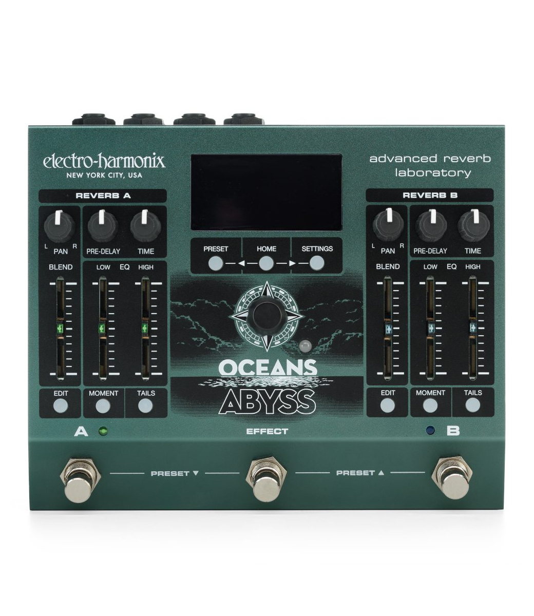 Electro-Harmonix Oceans Abyss Advanced Reverb Laboratory