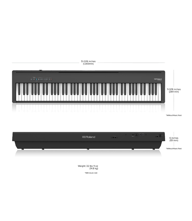 Roland FP-30X 88-Key Digital Piano