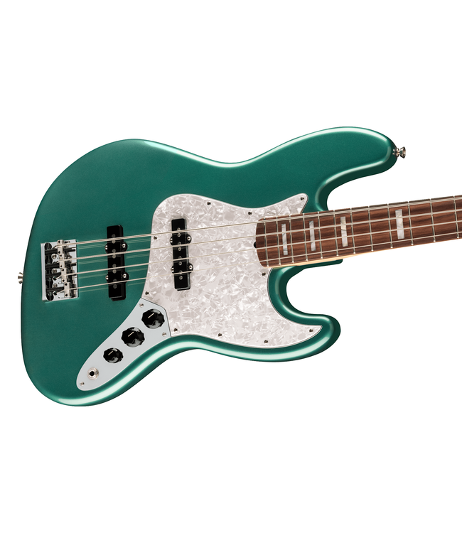 Fender Adam Clayton Jazz Bass - Rosewood Fretboard, Sherwood Green Metallic
