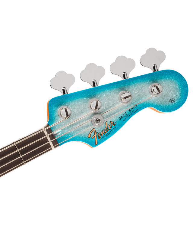 Fender Blu DeTiger Jazz Bass - Rosewood Fretboard, Sky Burst Sparkle