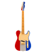 Fender Fender Buck Owens Telecaster - Maple Fretboard, Red, Silver and Blue Sparkle