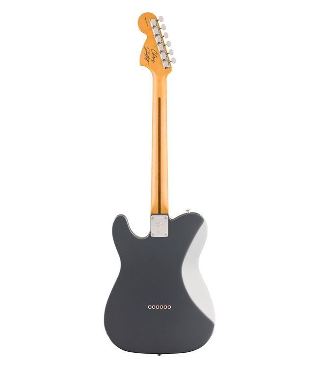 Fender Chris Shiflett Cleaver Telecaster Deluxe - Rosewood Fretboard, Charcoal Frost Metallic