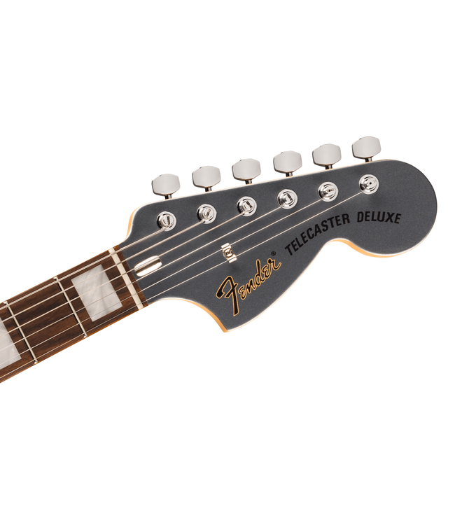 Fender Chris Shiflett Cleaver Telecaster Deluxe - Rosewood Fretboard, Charcoal Frost Metallic