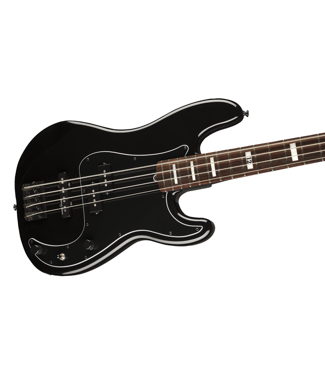 Fender Duff McKagan Deluxe Precision Bass - Rosewood Fretboard, Black
