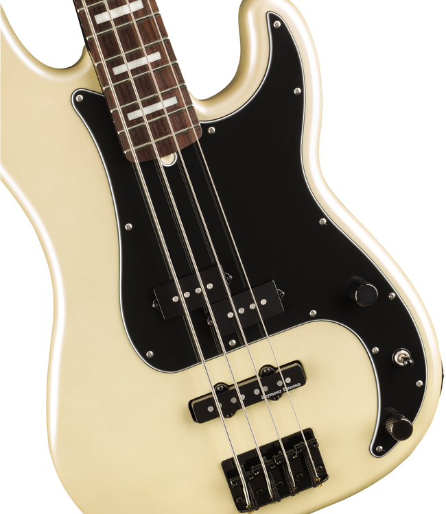 Fender Duff McKagan Deluxe Precision Bass - Rosewood Fretboard, White Pearl