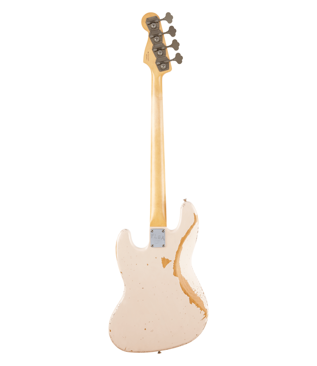 Fender Flea Jazz Bass - Rosewood Fretboard, Road Worn Shell Pink