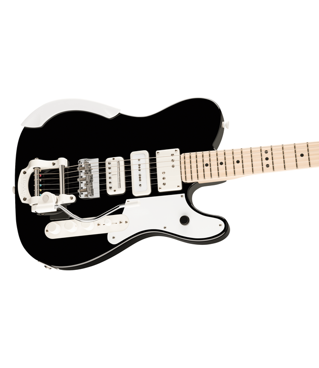 Fender Jack White Triplecaster - Maple Fretboard, Black