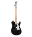Fender Fender Jack White Triplesonic Acoustasonic Telecaster - Maple Fretboard, Satin Arctic White with Black Top