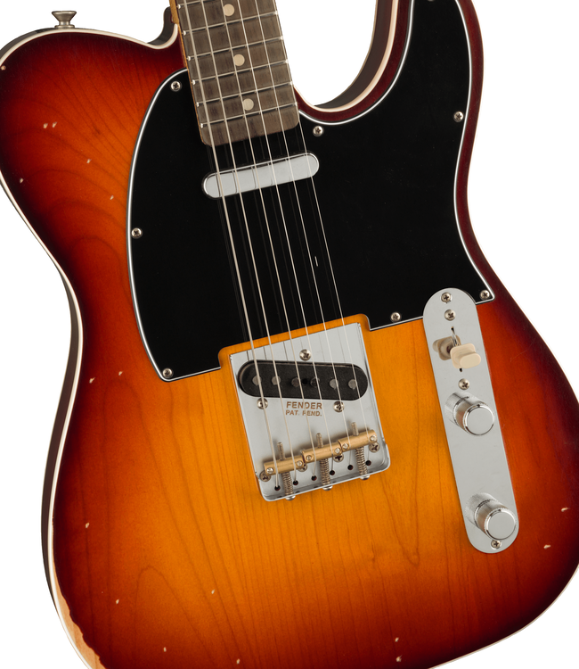 Fender Jason Isbell Custom Telecaster - Rosewood Fretboard, 3-Colour Chocolate Burst