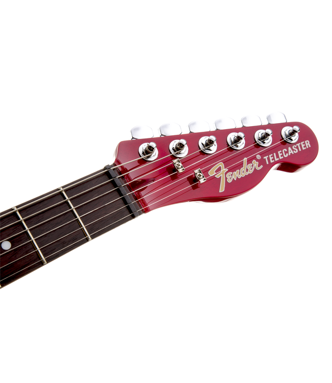 Fender Jim Adkins JA-90 Telecaster Thinline - Laurel Fretboard, Crimson Red Transparent