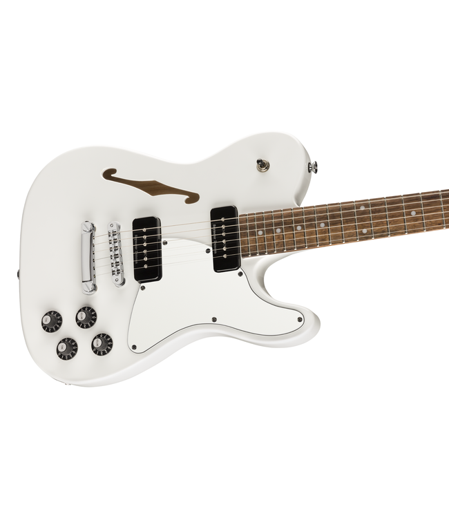 Fender Jim Adkins JA-90 Telecaster Thinline - Laurel Fretboard, White