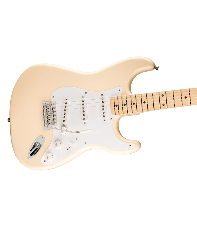 Fender Jimmie Vaughan Tex-Mex Stratocaster - Maple Fretboard, Olympic White