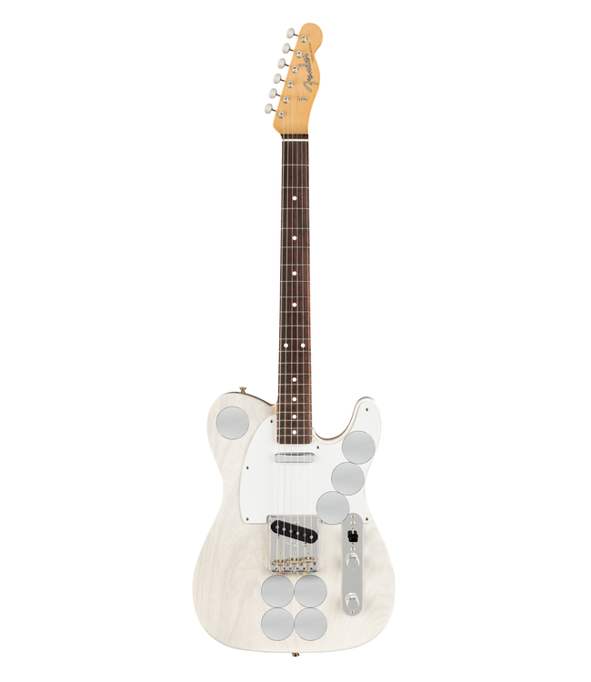 Fender Jimmy Page Mirror Telecaster - Rosewood Fretboard, White Blonde