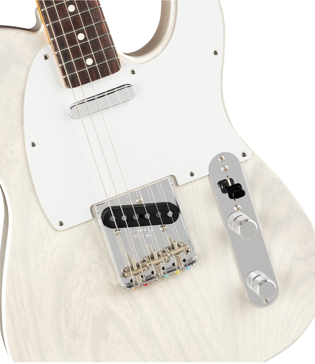 Fender Jimmy Page Mirror Telecaster - Rosewood Fretboard, White Blonde