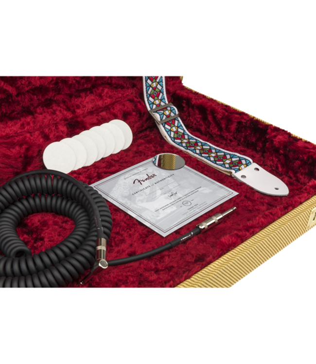 Fender Jimmy Page Mirror Telecaster - Rosewood Fretboard, White Blonde