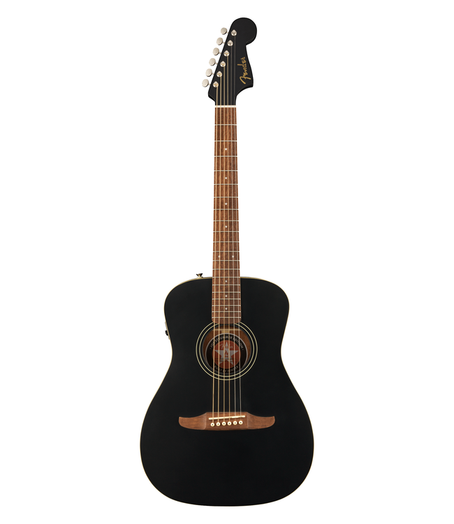 Fender Joe Strummer Campfire - Walnut Fretboard, Matte Black