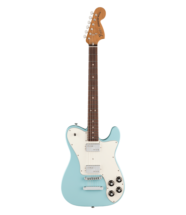 Fender Kingfish Delta Day Telecaster Deluxe - Rosewood Fretboard, Daphne Blue