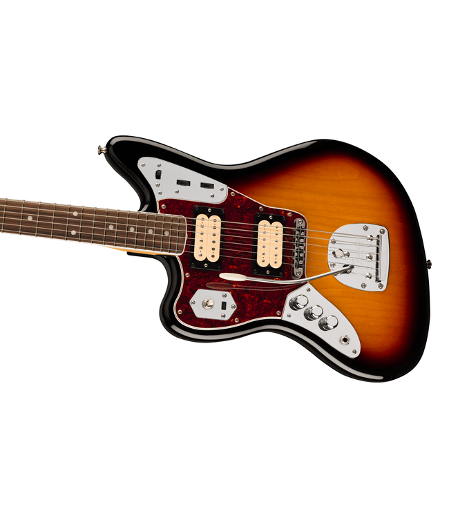 Fender Kurt Cobain Jaguar Left-Handed - Rosewood Fretboard, 3-Colour Sunburst